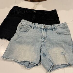 Gap Stretch Midi Denim Shorts